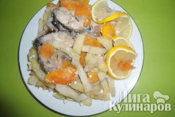 фото рецепта Запеченный карп Сказочный