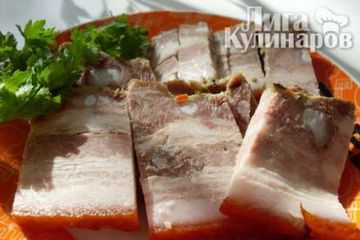 фото рецепта Грудинка запеченная
