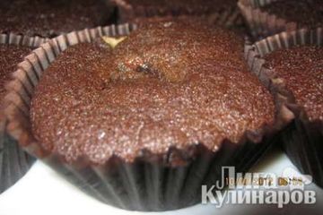 фото рецепта Шоколадные кексы с бананами