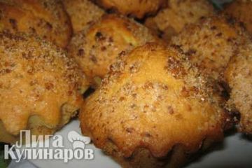 фото рецепта Ореховые кексы