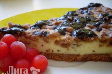 фото рецепта Пирог с творожной начинкой Затейница