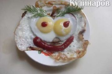 фото рецепта Весёлая глазунья