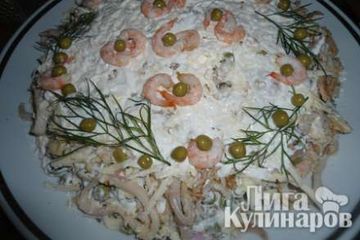 фото рецепта Салат Манхэттен
