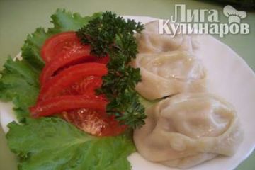 фото рецепта Манты