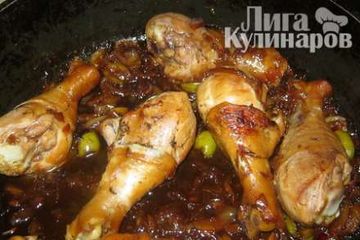 фото рецепта Голень куриная в медовом соусе