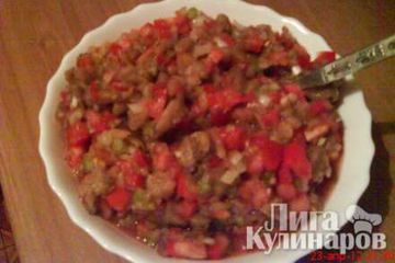 фото рецепта Закуска из баклажан