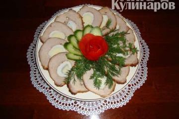 фото рецепта Мясо фаршированное