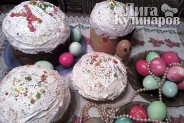 фото рецепта Пасхальный кулич