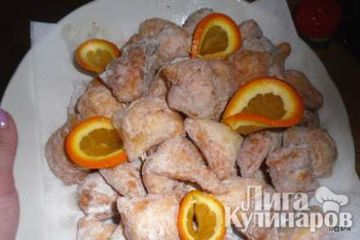 фото рецепта Апельсиновые подушечки