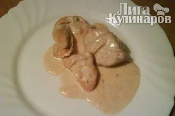 фото рецепта Курица по-Бресски