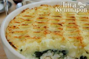 фото рецепта Запеканка с морепродуктами