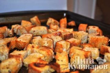фото рецепта Пшеничные крутоны