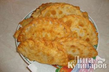 фото рецепта Чебуреки по-домашнему