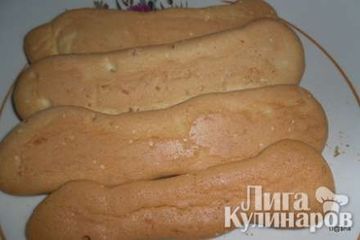фото рецепта Савоярди в домашних условиях