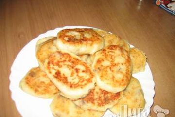 фото рецепта Картофельные котлетки Остатки-сладки