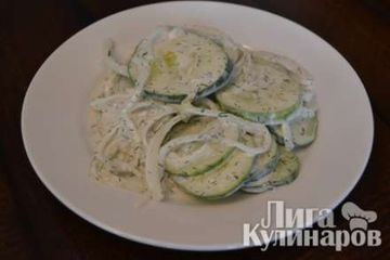 фото рецепта Салат из огурцов