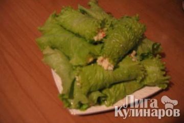 фото рецепта Рулетики нежные с авокадо