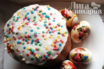фото рецепта Пасхальный кулич