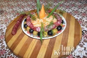 фото рецепта Салат Остренький