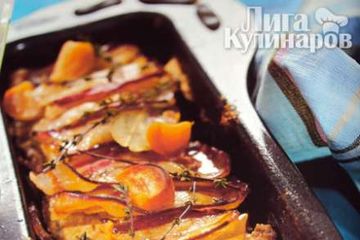фото рецепта Рулет из курицы с мясом