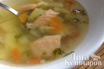 фото рецепта Суп из форели