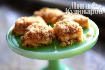 фото рецепта Лимонно-сливочное пирожное