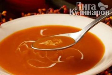 фото рецепта Морковный суп с медом