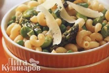фото рецепта Рожки с овощами