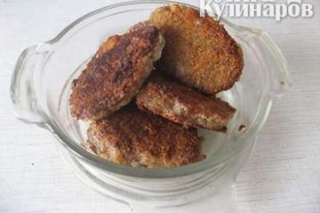 фото рецепта Зразы мясные с сыром