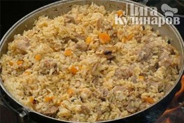фото рецепта Плов с курицей