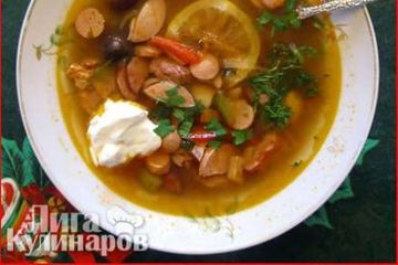 фото рецепта Солянка мясная
