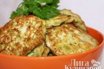 фото рецепта Куриные котлетки с брокколи
