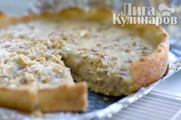 фото рецепта Орехово-карамельный торт