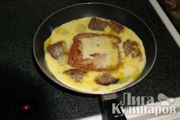 фото рецепта Гренки холостяцкие