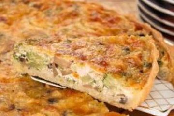 фото рецепта Пирог с курицей и грибами