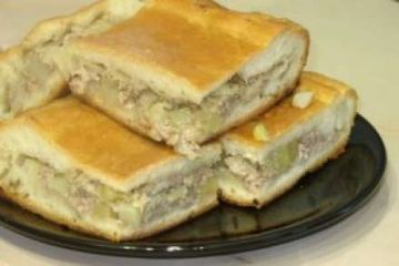 фото рецепта Пирог с мясом и картофелем