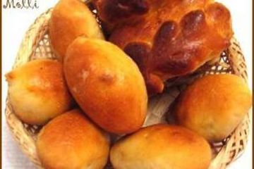 фото рецепта Пирожки с отварным мясом