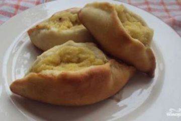 фото рецепта Пирожки с горохом