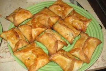 фото рецепта Пирожки с курагой