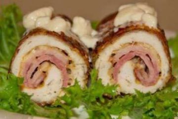 фото рецепта Куриный рулет