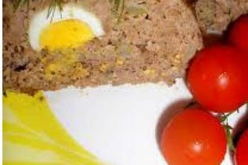 фото рецепта Мясной рулет из фарша с яйцом