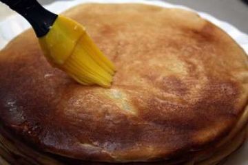 фото рецепта Вкусные тонкие блины на простокваше