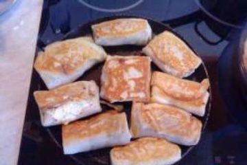 фото рецепта Вкусные блины с творогом