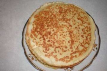 фото рецепта Вкусные тонкие блины на кефире