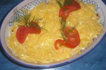 фото рецепта Салат из жареных баклажанов
