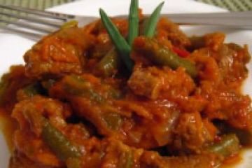 фото рецепта Мясо тушеное с овощами