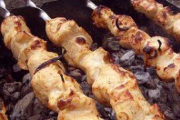 фото рецепта Шашлык из курицы в кефире