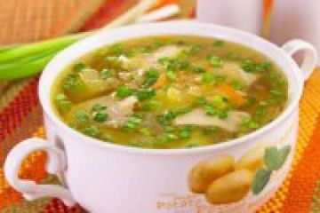 фото рецепта Суп с чечевицей и курицей