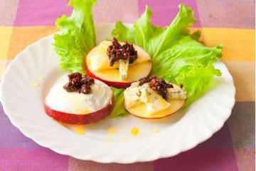 фото рецепта Закуска из яблок с сыром