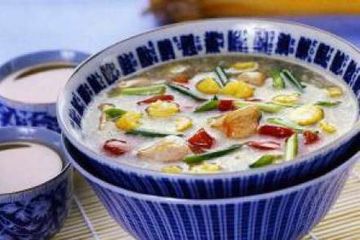 фото рецепта Суп куриный с кукурузой